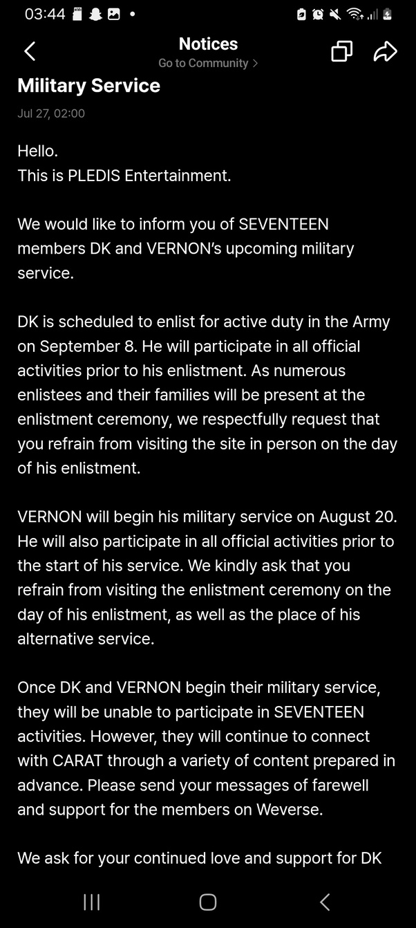this is not what i want to see after a productive 4 hours in the library studying for ap chem. WHAT. THE. H3LL. DK AND ?? MILITARY?? ARE WE FR AND MY BIAS WRECKER GOING FIRST BEFORE [P|VERNON|134|seventeen|ve…