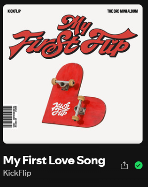 @WAFFL3MUNCH3R's trend question mark ( ˶ˆᗜˆ˵ ) i thought itd b fun ok. put ur playlist on shuffle ! **1. LOVE LIFE** — My First Love Song by (perfect!) **2. MENTAL HEALTH** — Raining Stars by HAN (idt this is a good s…