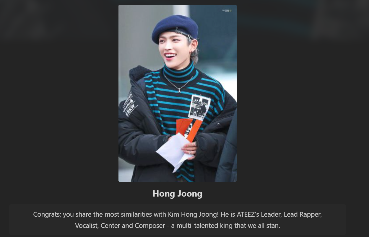 I WANTED TO MATCH WITH SO BAD- But getting my second bias is FINE ENOUGH BRO- I MEAN ????