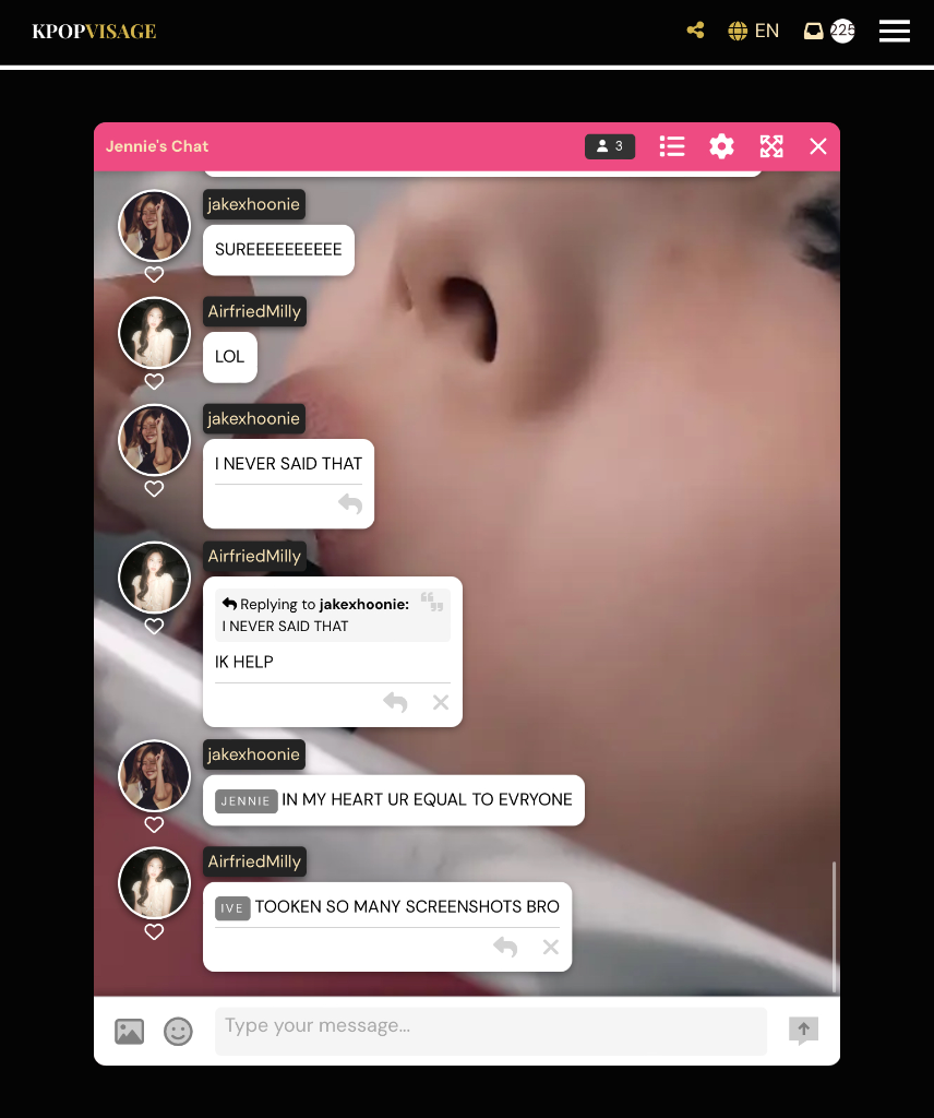 Chat media