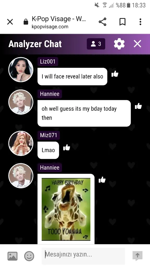 Chat media
