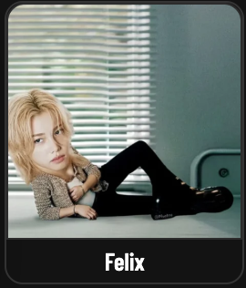 wtf felix😭 who did this to u???