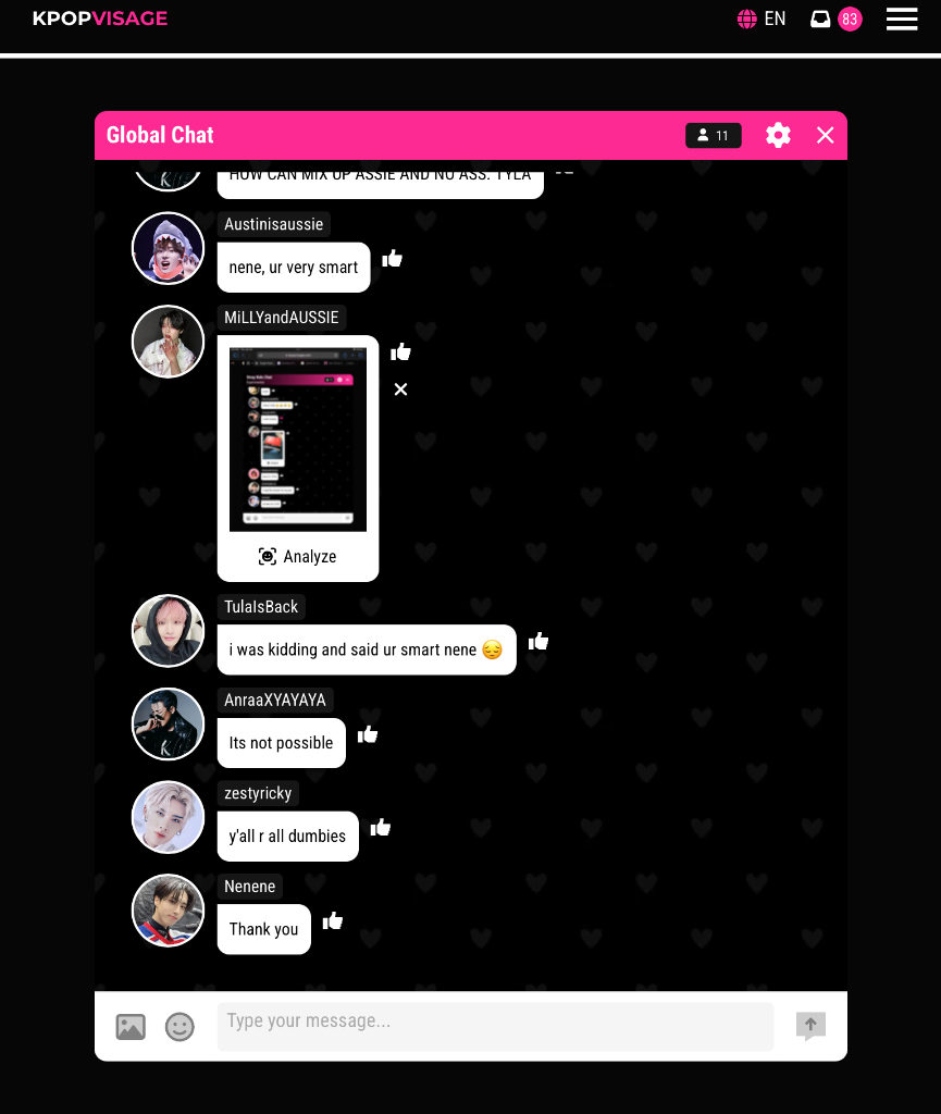 Chat media