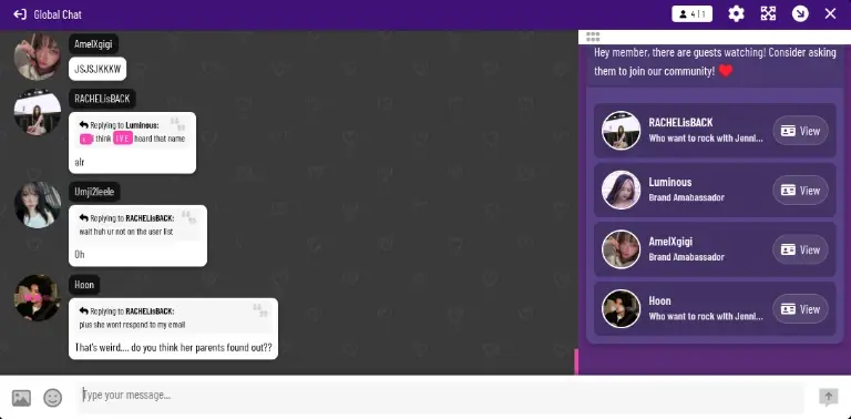 Chat media