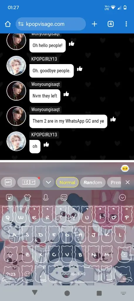 Chat media