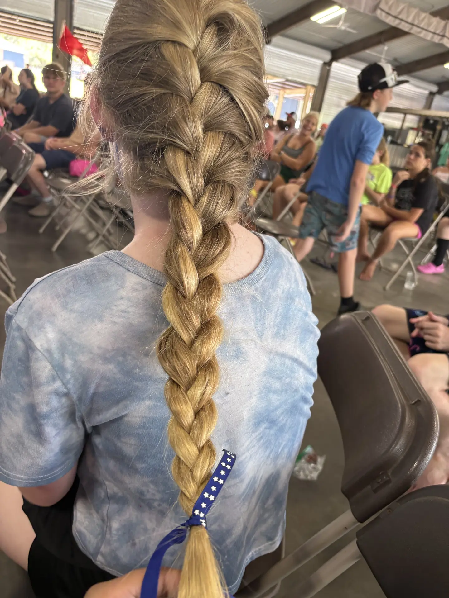 My hair for today! And here’s some pics🦋✨