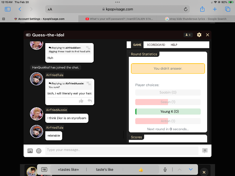 Chat media