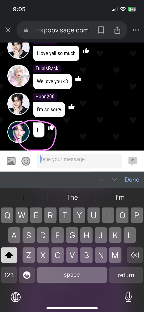 Chat media