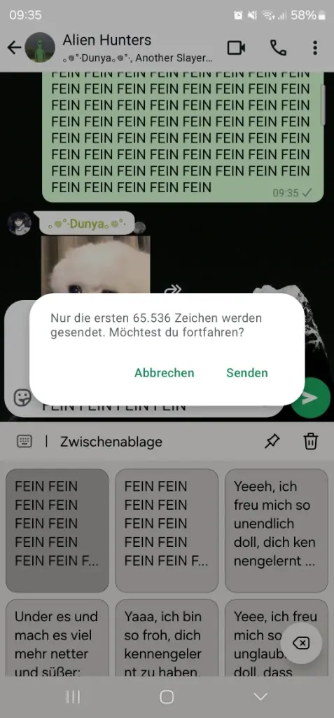 Chat media