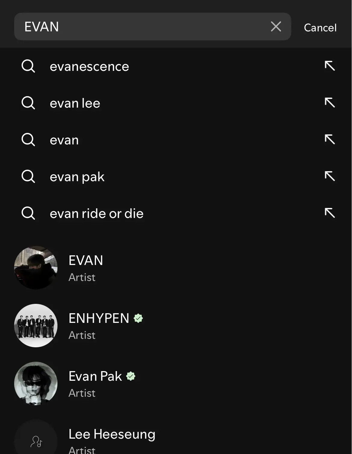when i search and and comes up..😔😢 im crying