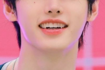 "You cant recognize a idol by his teeth🙄" the idol: