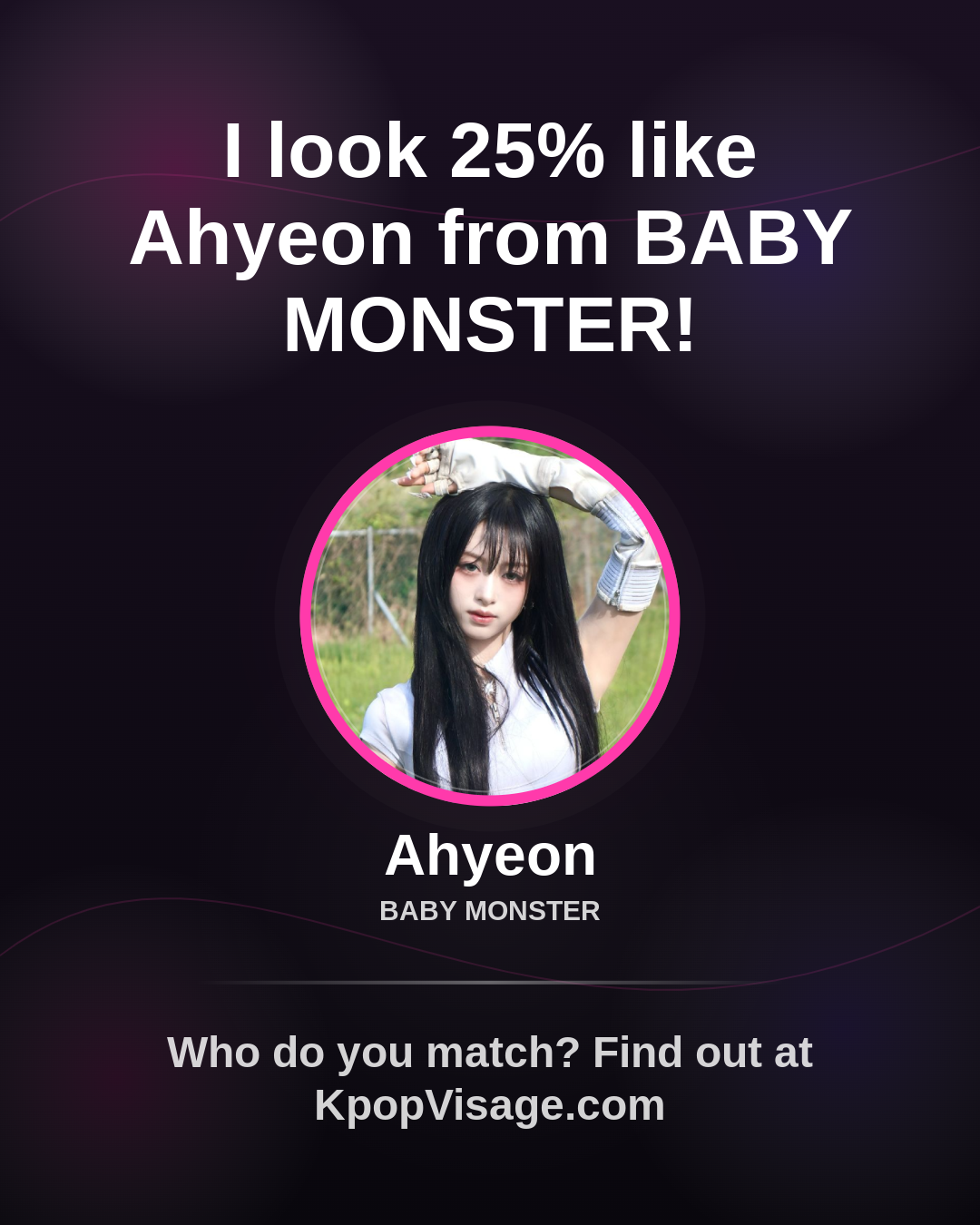 I did the face analyser and an a blink-monstiez I am very happy