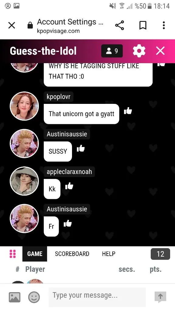 Chat media
