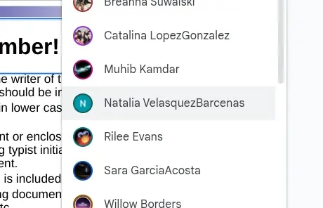 Chat media