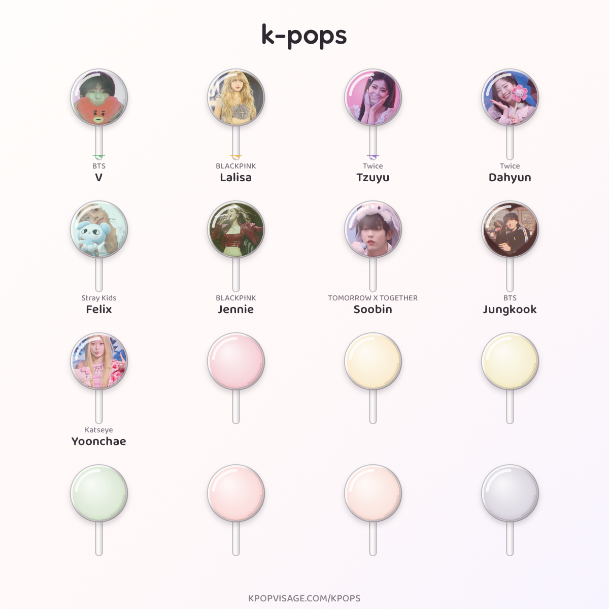 My K-pop k-pops