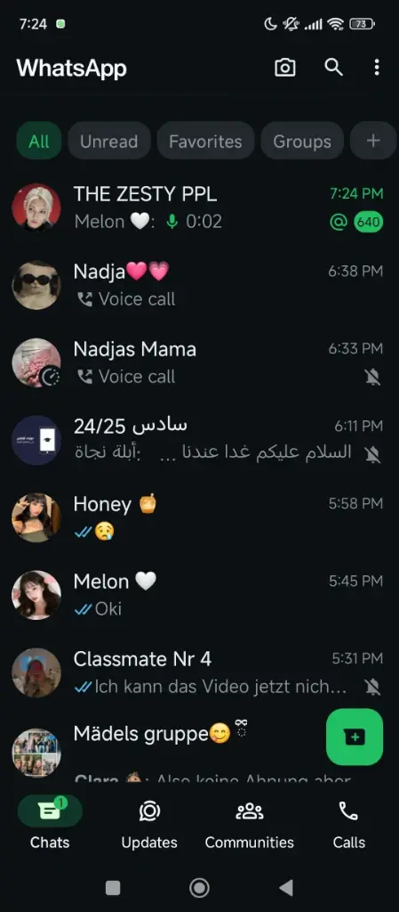 Chat media