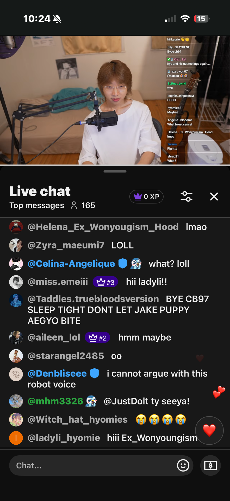 I’m crine someone told me to not let puppy aegyo bite when I said I was going to bed 😭