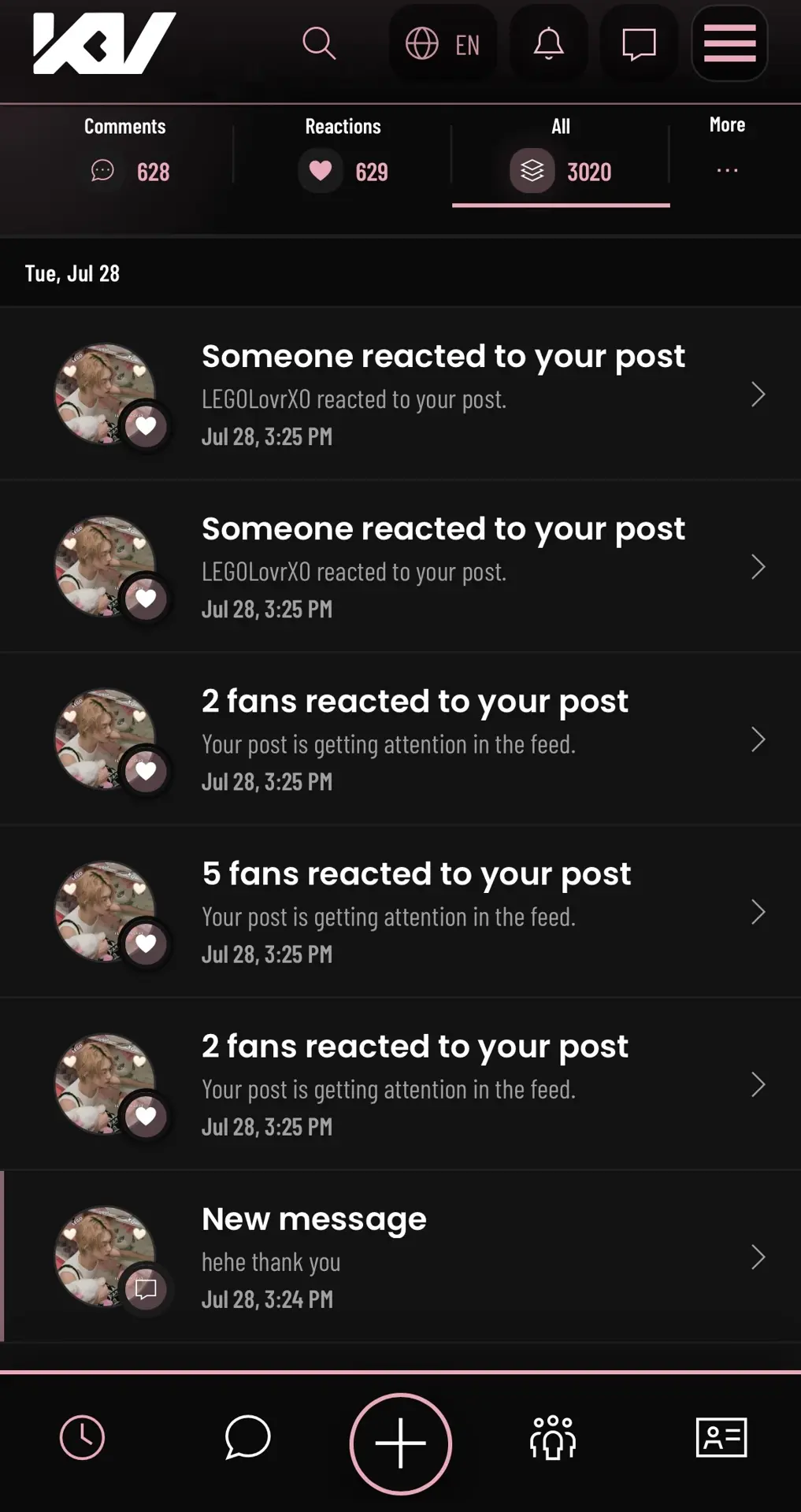 Post media