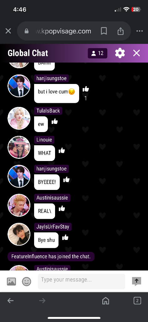 Chat media
