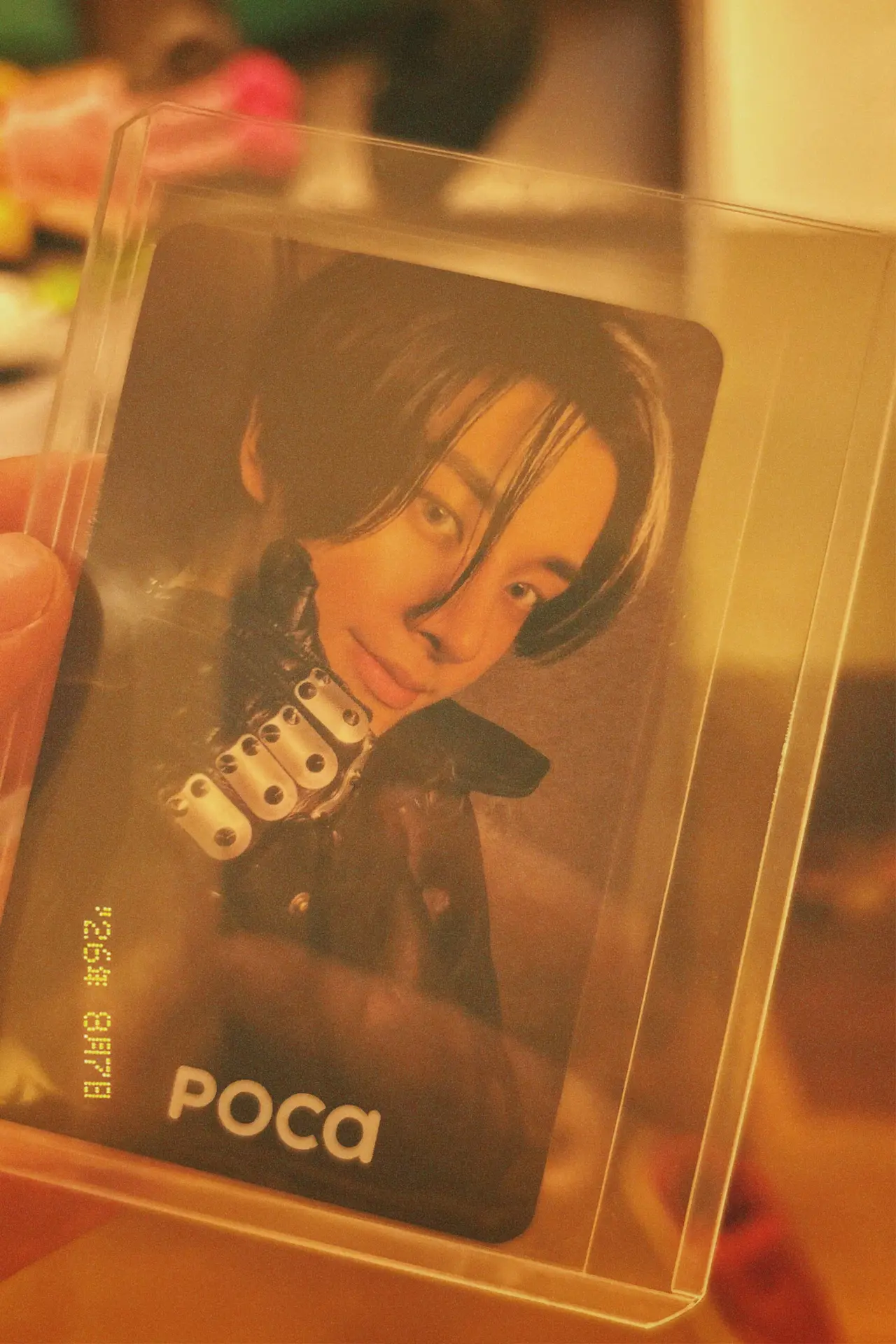 I pulled my bias out of the random photo card 🙏