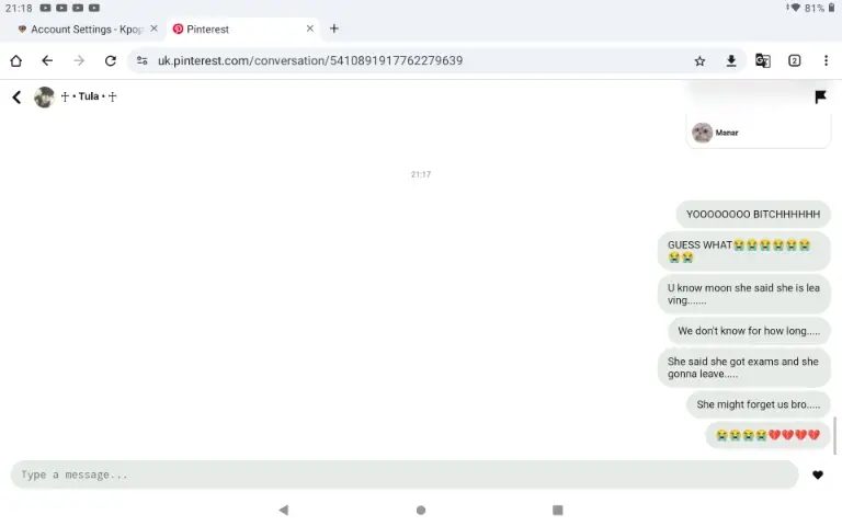 Chat media