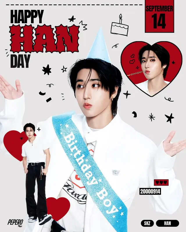 Happy Birthday to Felix and Han !!