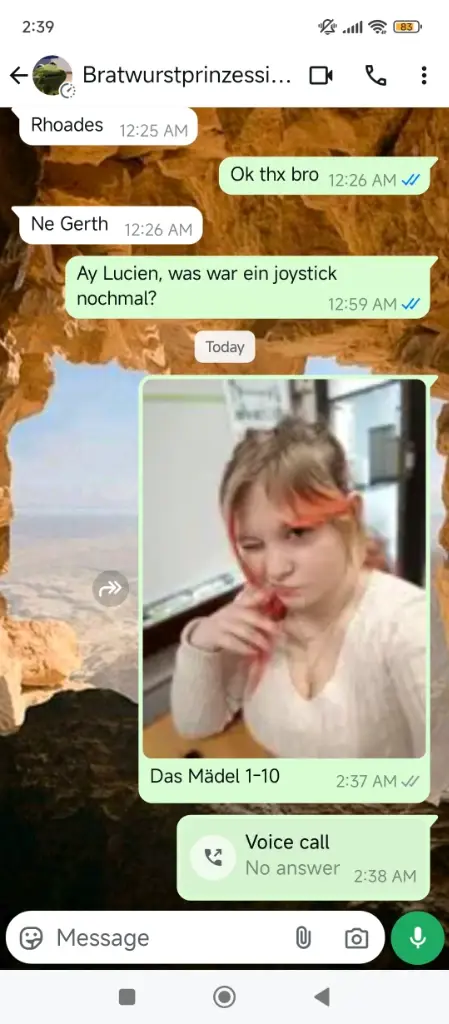 Chat media