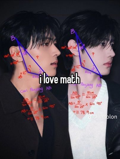 I don't like math that muchhh but like u get what i mean...
