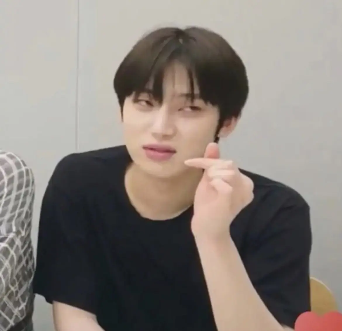 The second one’s giving “omg do I take the mint ice cream or not?”