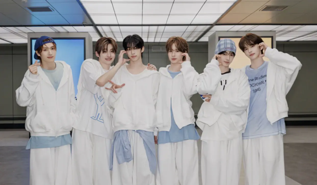 GUYSS STAN hey! Looking for a reshreshing group that isnt a girl group? Stan ! They are unlrobla They are under hybe too! They are supr under so stan them!