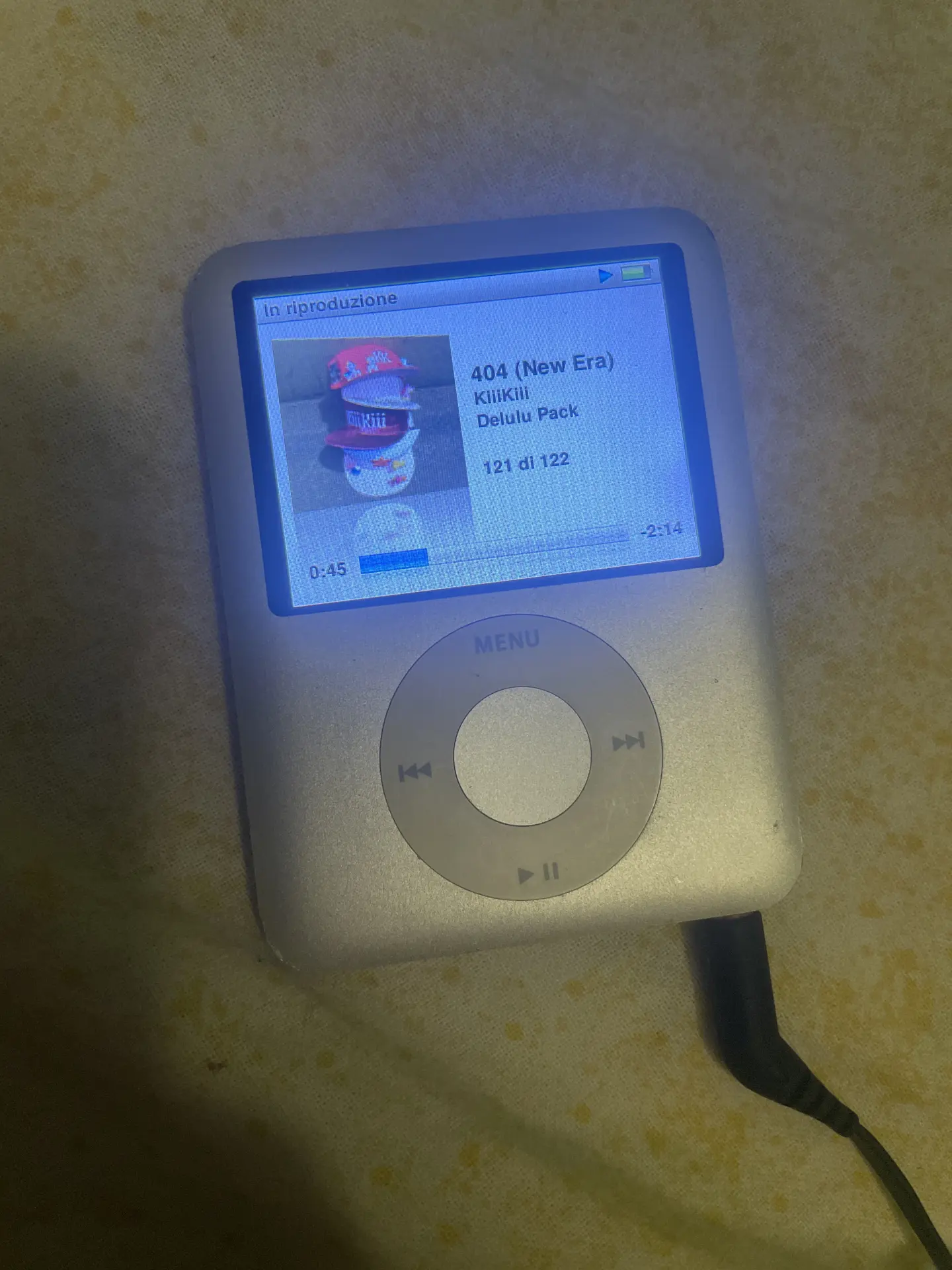 the concept of hearing 404 new era on a ipod 2011 is absolutely #healing