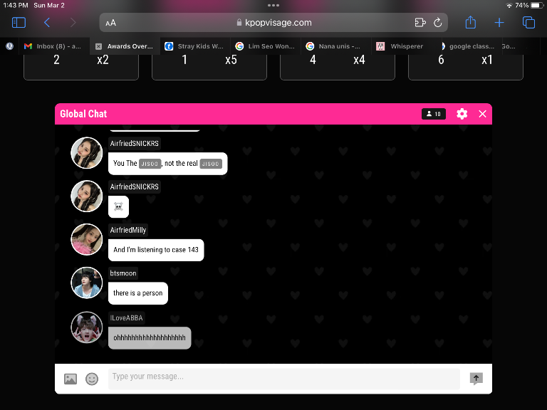 Chat media
