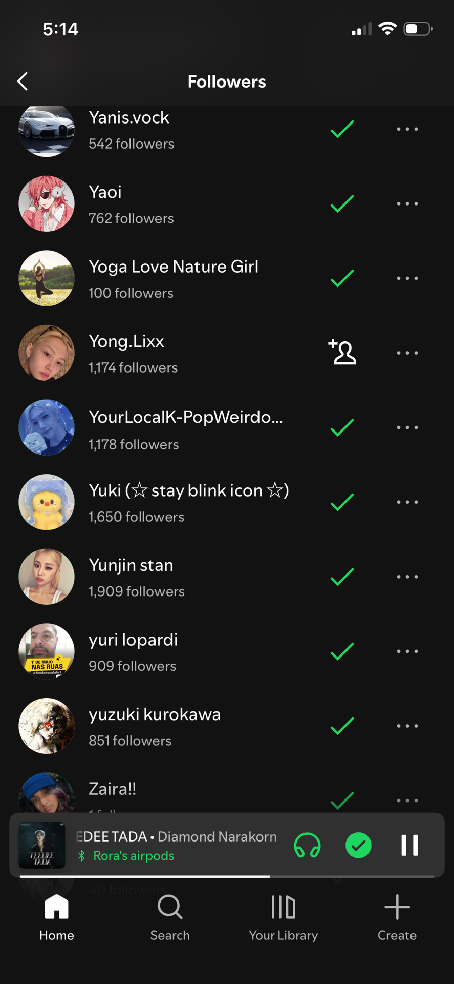 okay either people on spotify are trolling me again or i legitimately have Felix following me- (most likely trollers lol)
