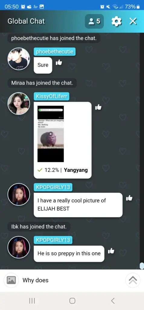 Chat media