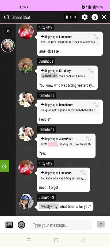 Chat media