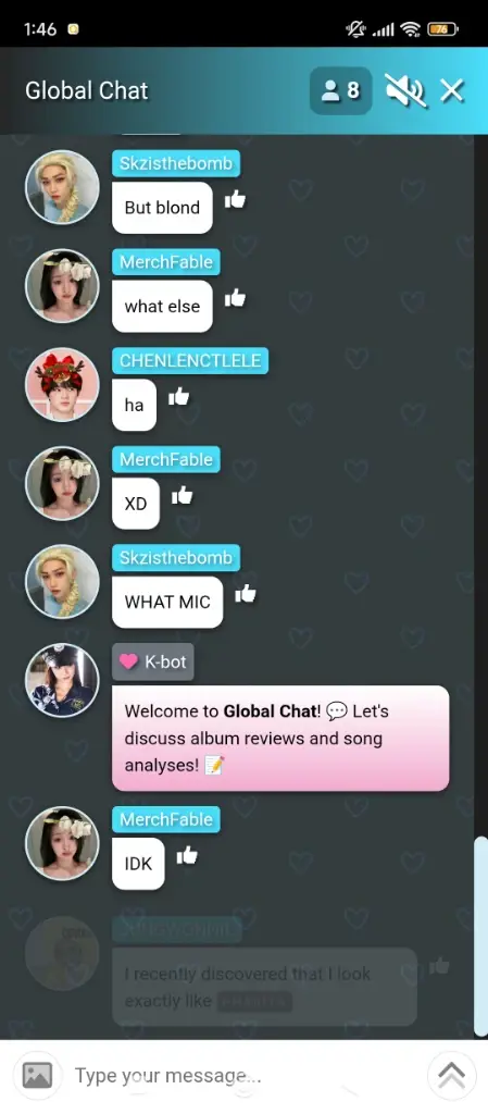 Chat media