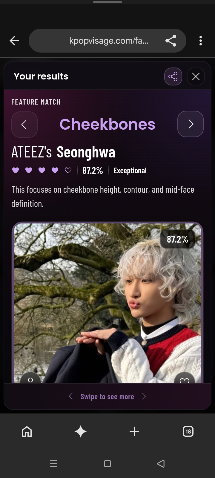 ARE YOU SERIOUS THAT I GOT EVERY RESULT OF MY ULT BIASS (HEESEUNG) EXCEPT DA CHIN AND CHEEKBONES 😭 😭