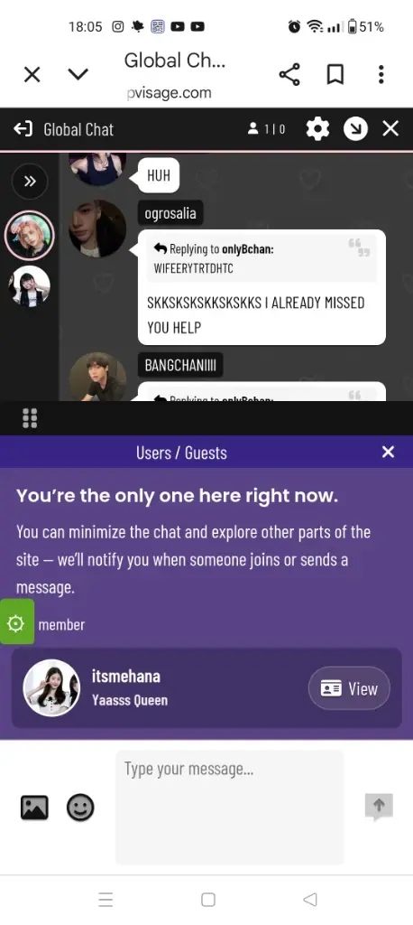 Chat media