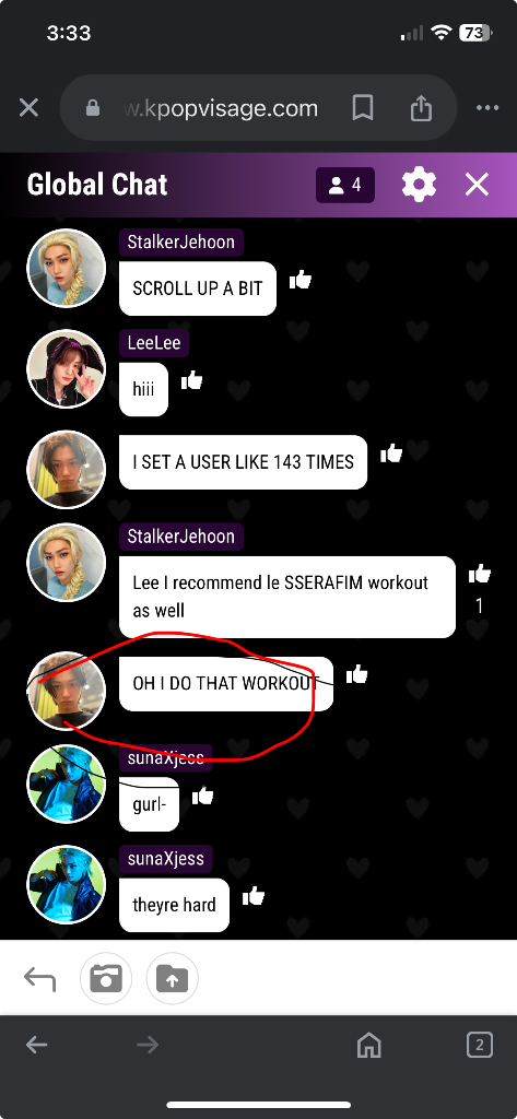 Chat media