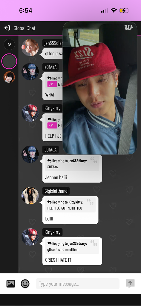 Chat media