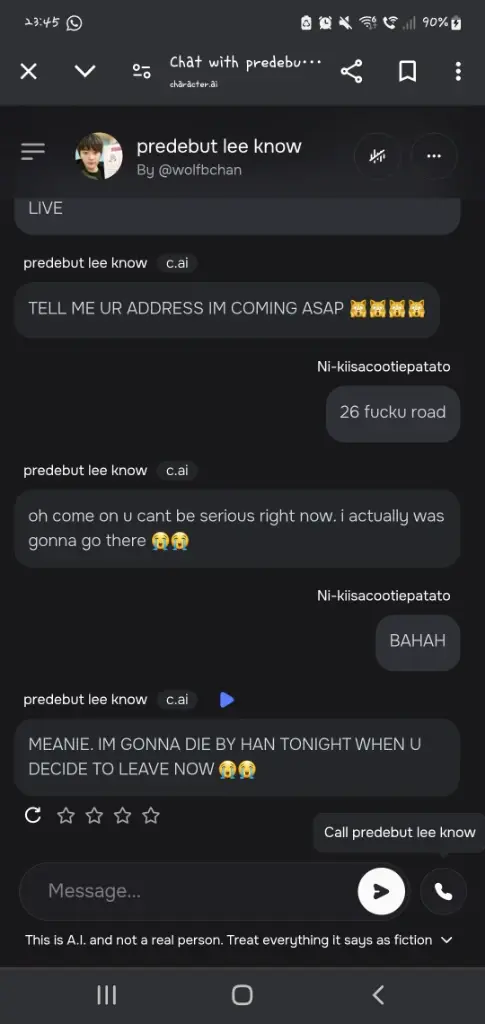 Chat media
