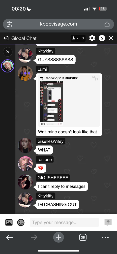 Chat media