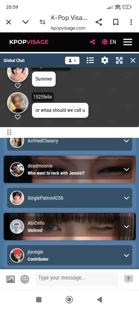 Chat media
