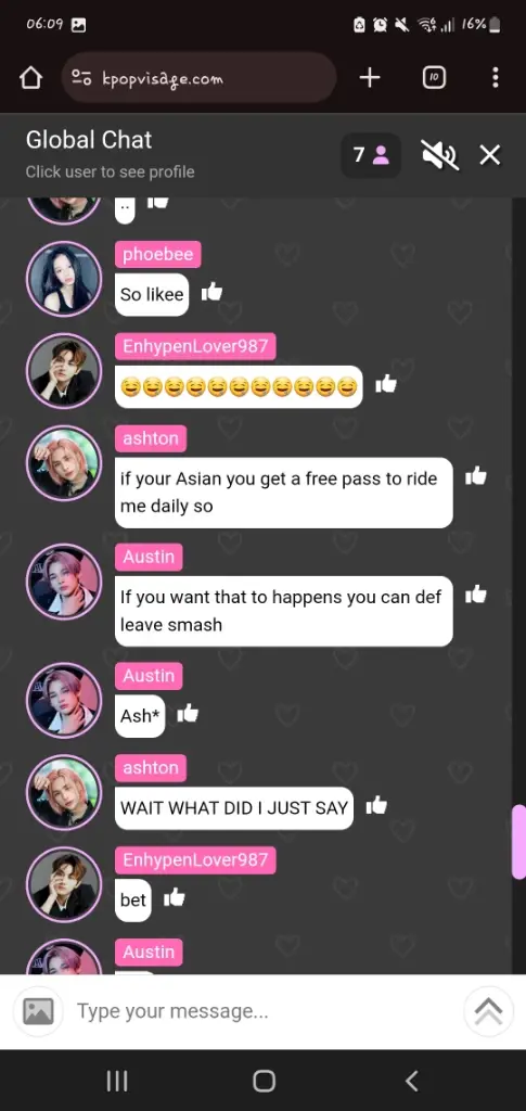 Chat media