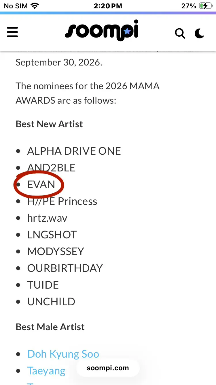 Who I think should mama 2026