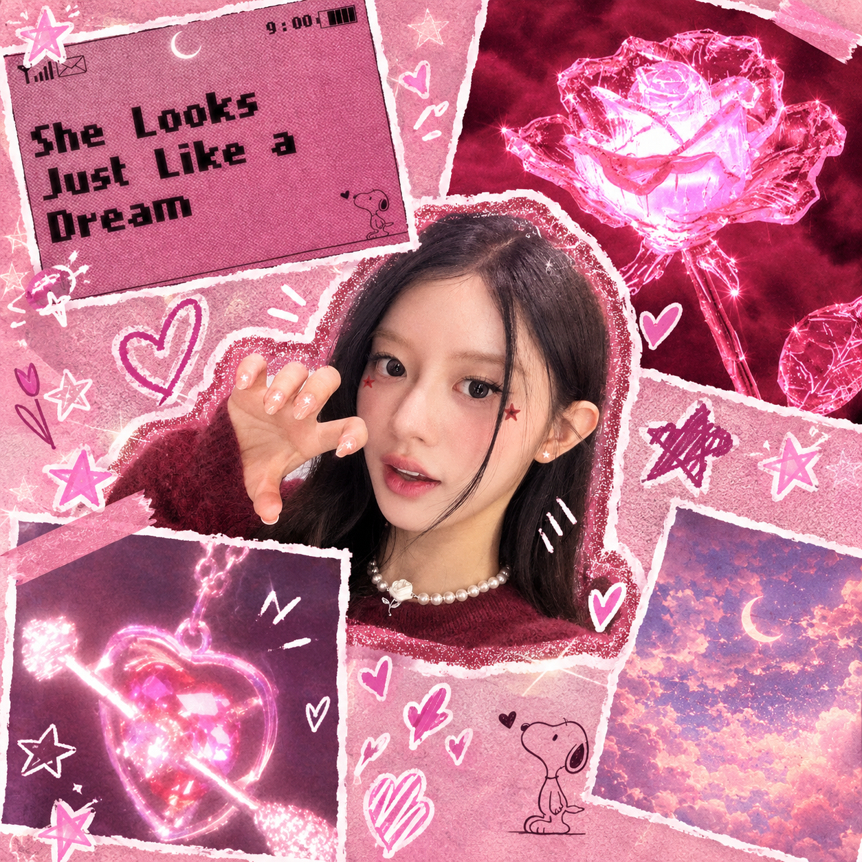 if i had to describe @Fa1ryminji in pictures sweet , charming,pretty , minju lover