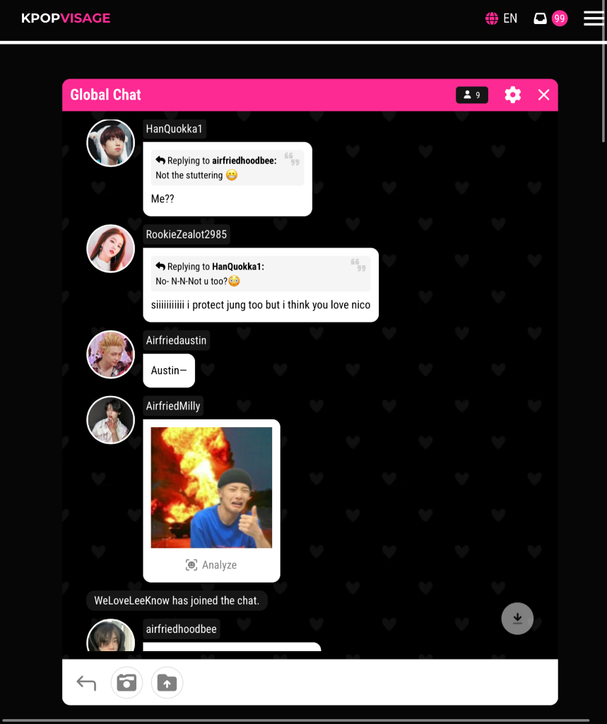 Chat media