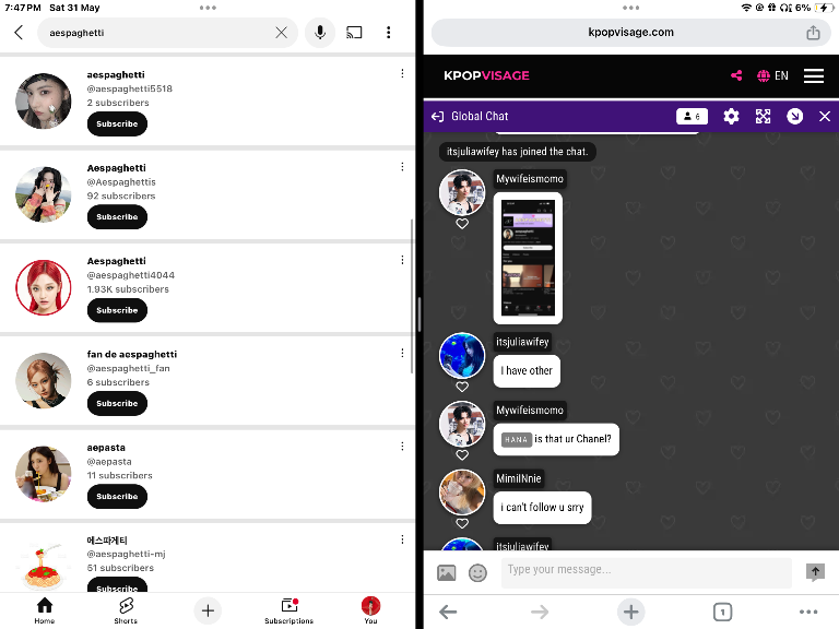 Chat media
