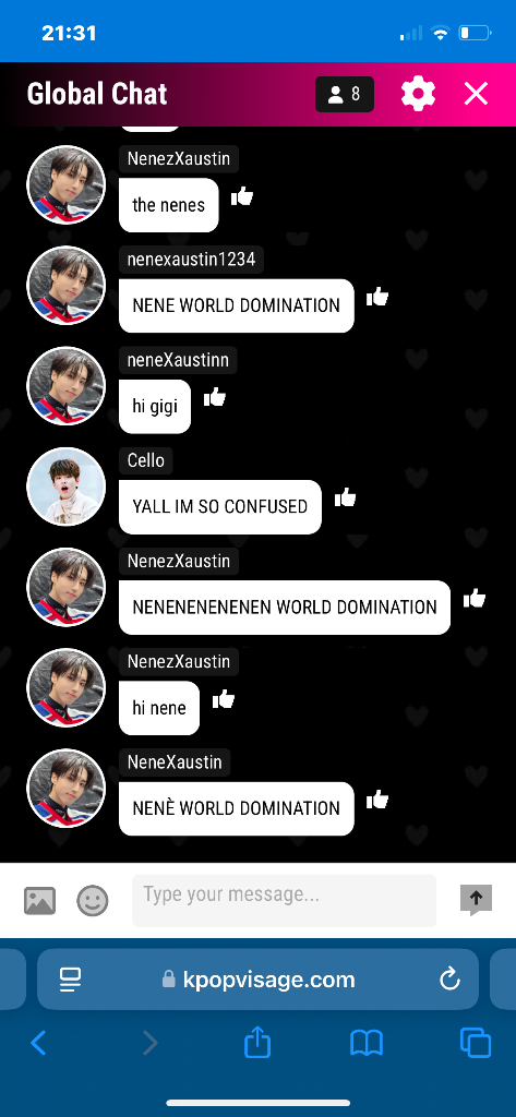 Chat media