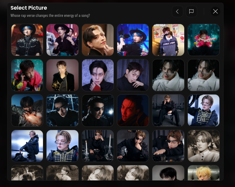 why is & in hongjoongs pics???? 😭